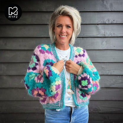 Haakpatroon - MYPZ Granny square bomber vest Hailey (ENG-NL)
