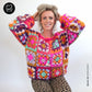 Crochet pattern - MYPZ Granny square mohair pullover FLora (ENG-NL)