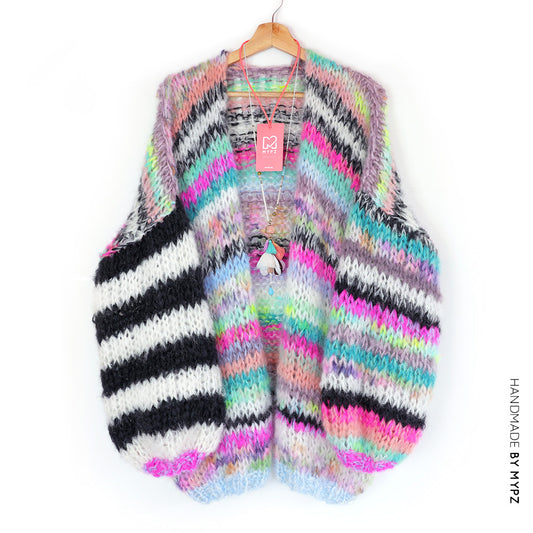Breipatroon – MYPZ Chunky Mohair-vest Indian Summer nr. 15 (ENG-NL-DE-NO)
