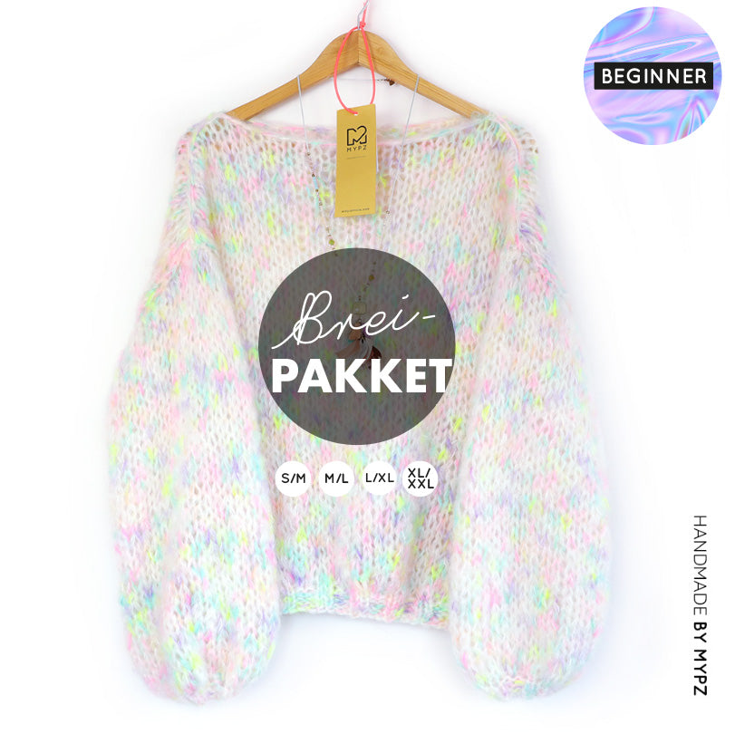 Breipakket – MYPZ Basic Chunky Pullover Happy Mess No15 (ENG-NL)