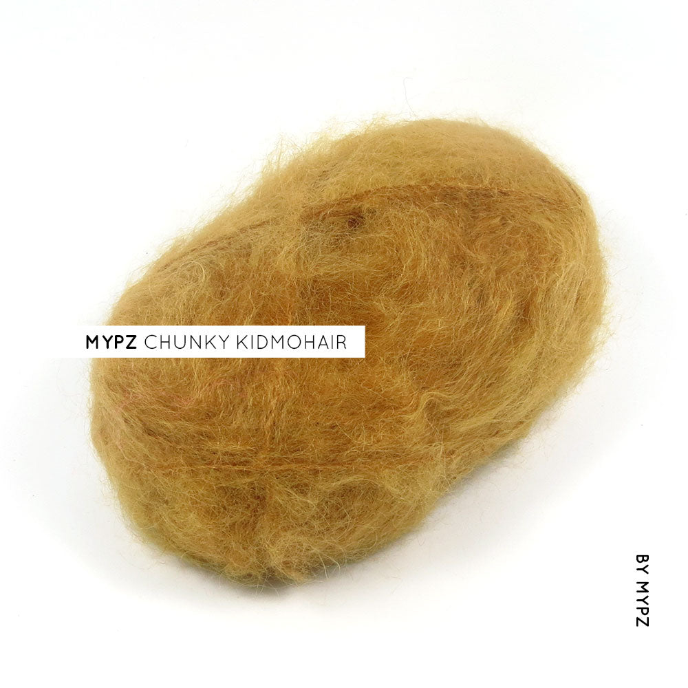 MYPZ chunky kidmohair Ocher