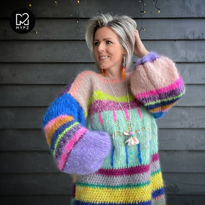 MYPZ Chunky mohair pullover Brigitte