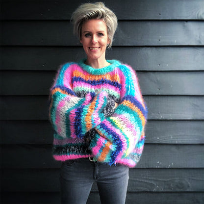 MYPZ luxury exclusive handmade mohair sweater - knit