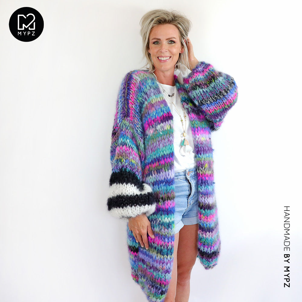 Breipakket – MYPZ Lang Chunky Mohair Vest Kloë No.15 (ENG-NL)