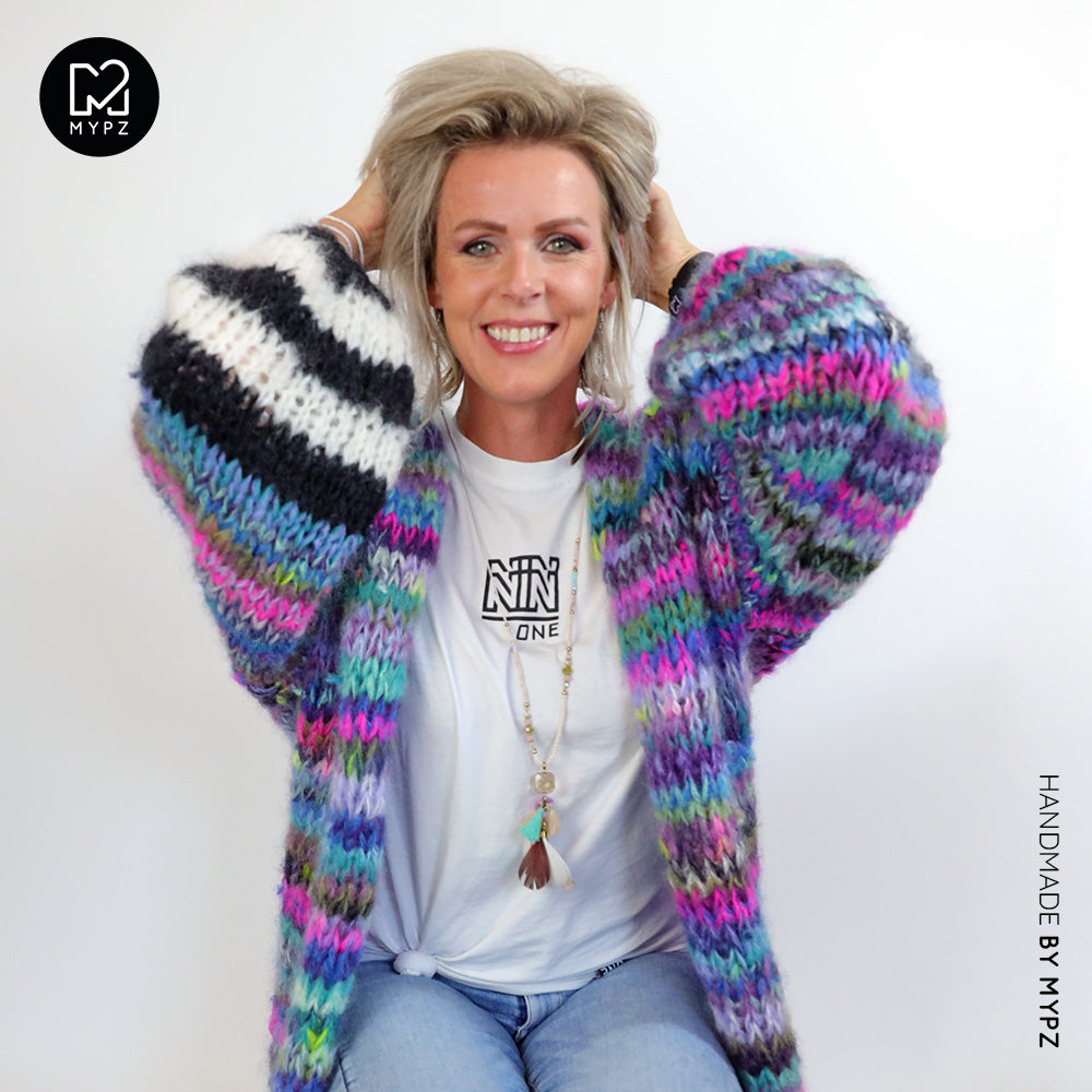 Breipakket – MYPZ Lang Chunky Mohair Vest Kloë No.15 (ENG-NL)