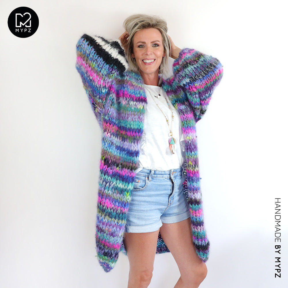 Breipakket – MYPZ Lang Chunky Mohair Vest Kloë No.15 (ENG-NL)