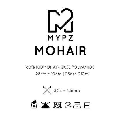 MYPZ Kidmohair Dark Grey