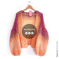 MYPZ breipatroon Chunky Gradient Mohair Cardigan No.15