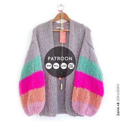 MYPZ breipatroon Basic Light Mohair vest Summer Vibes No10