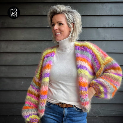 Breipakket – MYPZ kort Chunky Mohair vest Wow! No.15 (ENG-NL)