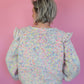 MYPZ Top-down ruffle confetti sweater no6